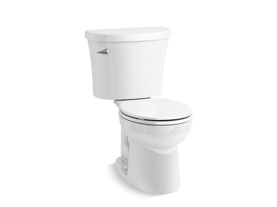 KOHLER K-25097-SS Kingston Two-piece round-front toilet, 1.28 gpf