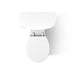 KOHLER K-25097 Kingston Two-piece Round-front Toilet, 1.28 GPF, left - view 3