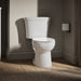 KOHLER K-25097 Kingston Two-piece Round-front Toilet, 1.28 GPF, right - view 4