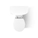 KOHLER K-25097-SST Kingston Two-piece round-front toilet, 1.28 gpf, white - view 4