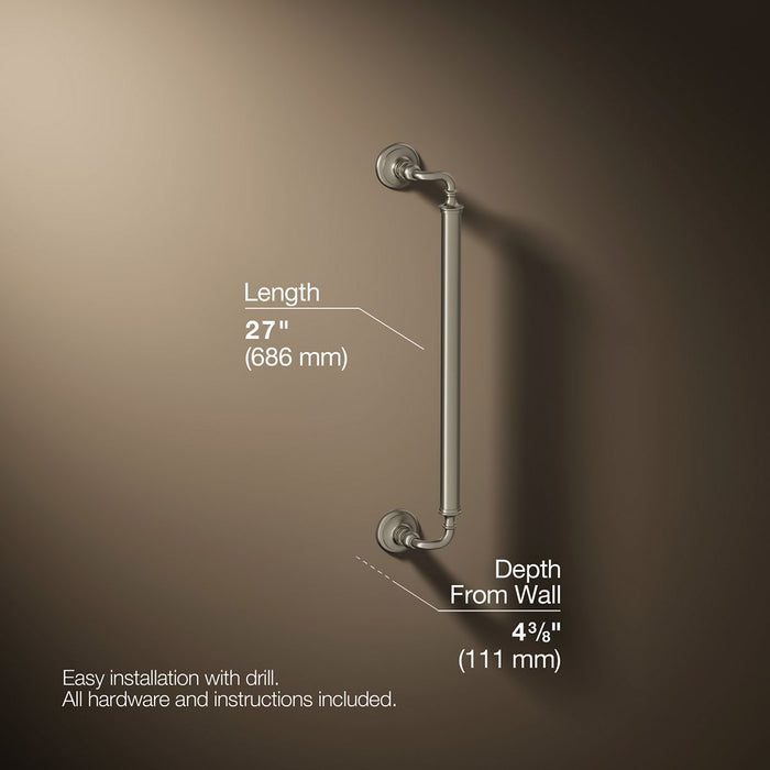 3/4 view of product with dimensions