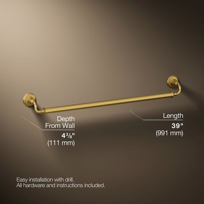 3/4 view of product with dimensions