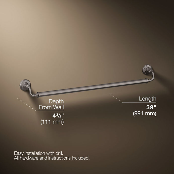3/4 view of product with dimensions