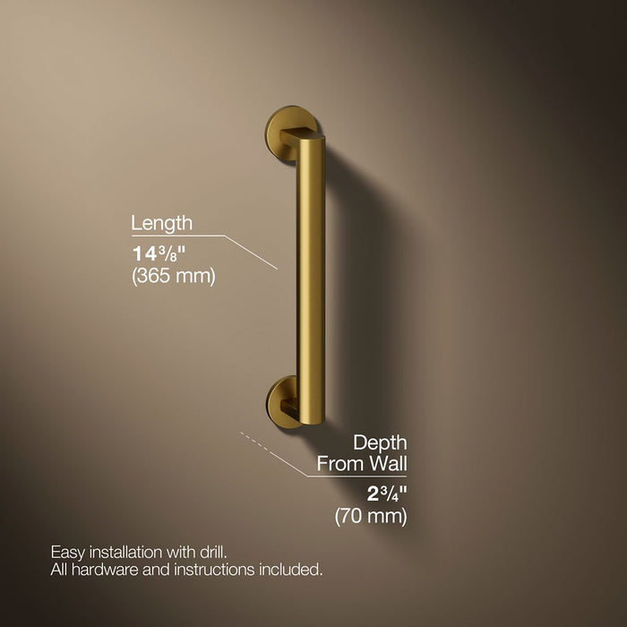 3/4 view of product with dimensions