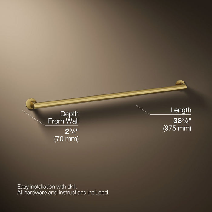 3/4 view of product with dimensions