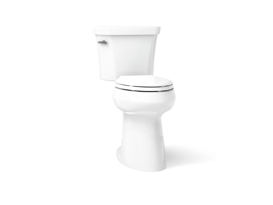 KOHLER K-25224 Highline Tall two-piece elongated toilet, 1.28 gpf