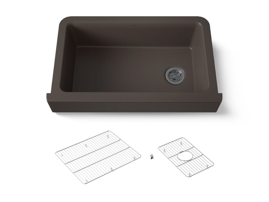 Kohler Cairn Undermount single-bowl farmhouse kitchen sink