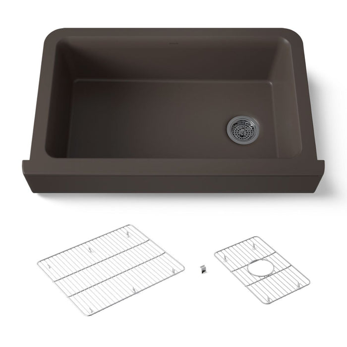 Kohler Cairn Undermount single-bowl farmhouse kitchen sink