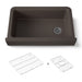 Kohler Cairn Undermount single-bowl farmhouse kitchen sink