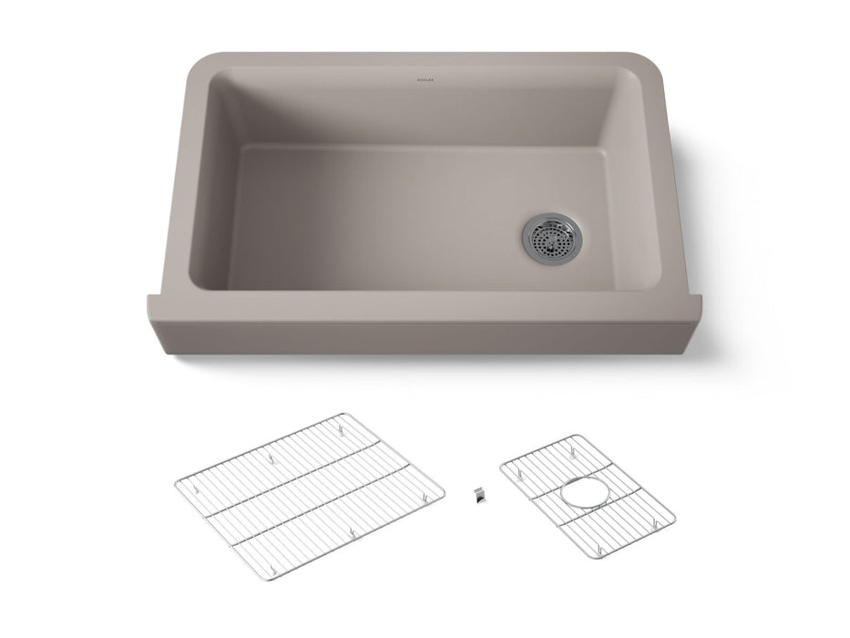 Kohler Cairn Undermount single-bowl farmhouse kitchen sink