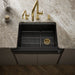 Kohler Cairn 29-3/4" undermount single-bowl farmhouse kitchen sink with short apron