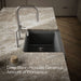 Kohler Cairn 29-3/4" undermount single-bowl farmhouse kitchen sink with short apron