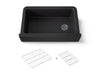 KOHLER K-25786 Cairn 34" undermount single-bowl farmhouse kitchen sink