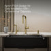 Kohler Cairn 34" undermount single-bowl farmhouse kitchen sink
