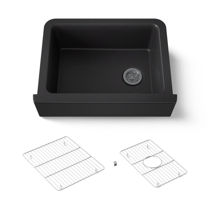 Kohler Cairn 29-11/16" undermount single-bowl farmhouse kitchen sink