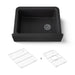 Kohler Cairn 29-11/16" undermount single-bowl farmhouse kitchen sink