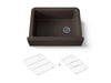 Kohler Cairn 29-11/16" undermount single-bowl farmhouse kitchen sink