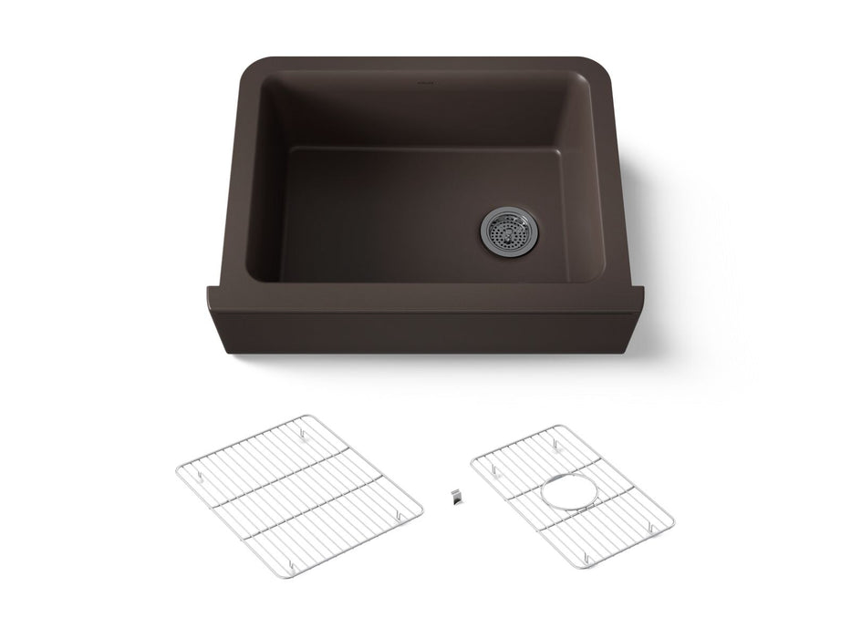Kohler Cairn 29-11/16" undermount single-bowl farmhouse kitchen sink