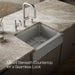 Kohler Cairn 29-11/16" undermount single-bowl farmhouse kitchen sink