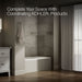 Kohler Avec 60" x 30" alcove bath, left drain