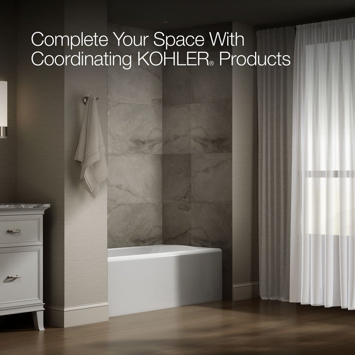 Kohler Avec 60" x 30" alcove bath, left drain