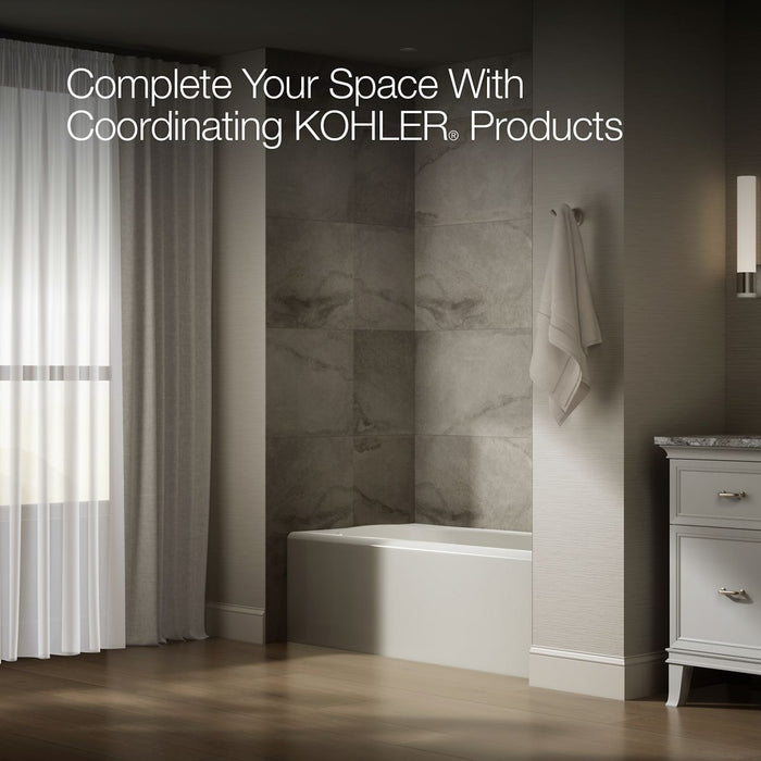 Kohler Avec 60" x 30" alcove bath, right drain