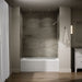 Kohler Avec 60" x 30" alcove bath, right drain