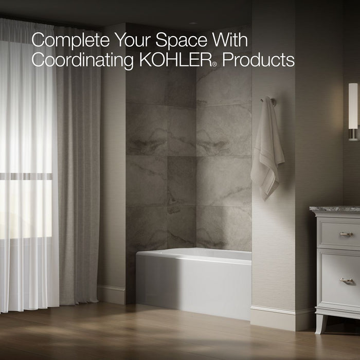 Kohler Avec 60" x 30" alcove bath, right drain