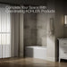 Kohler Avec 60" x 30" alcove bath, right drain
