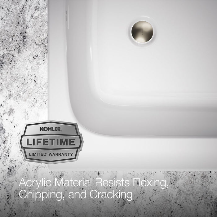 Kohler Avec 60" x 32" drop-in bath