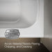 Kohler Avec 60" x 32" alcove bath, left drain