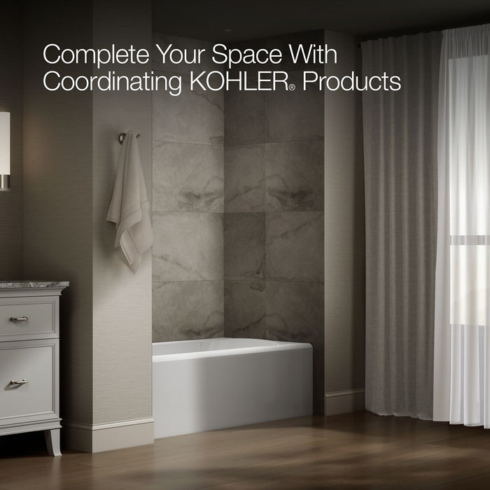 Kohler Avec 60" x 32" alcove bath, left drain
