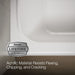 Kohler Avec 60" x 32" alcove bath, right drain