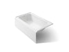 KOHLER K-25832-LA Avec 60" x 36" alcove bath, left drain