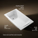 KOHLER KOHLER K-25832 Avec 60" x 36" drop-in bath