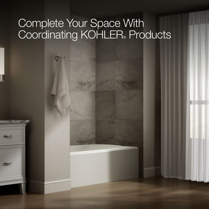 Kohler Avec 60" x 36" alcove bath, left drain