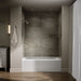 Kohler Avec 60" x 36" alcove bath, left drain
