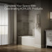 Kohler Avec 60" x 36" alcove bath, right drain