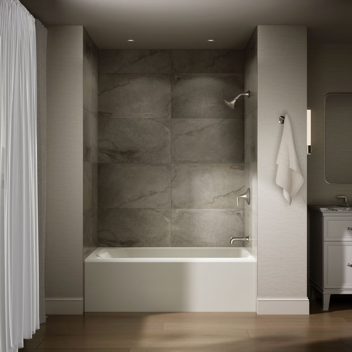 Kohler Avec 60" x 36" alcove bath, right drain