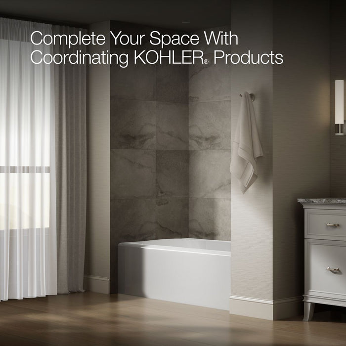 Kohler Avec 60" x 36" alcove bath, right drain