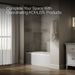 Kohler Avec 60" x 36" alcove bath, right drain