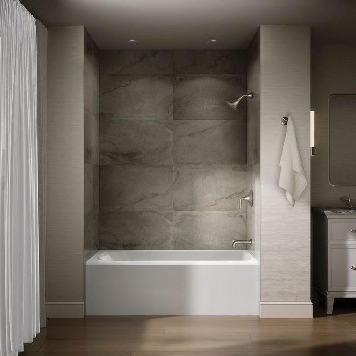 Kohler Avec 60" x 36" alcove bath, right drain
