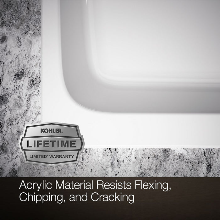 Kohler Avec 60" x 42" drop-in bath