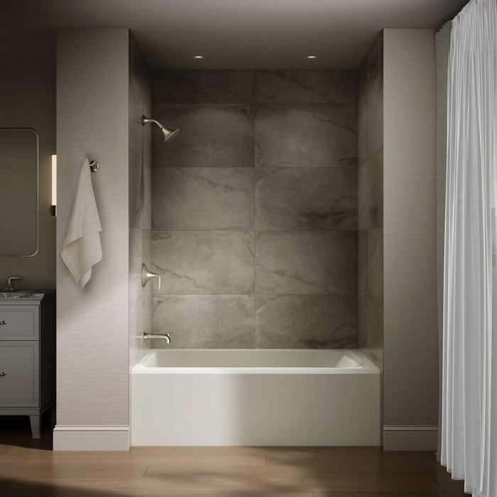 KOHLER K-25833-LA Avec 60" x 42" alcove bath, left drain