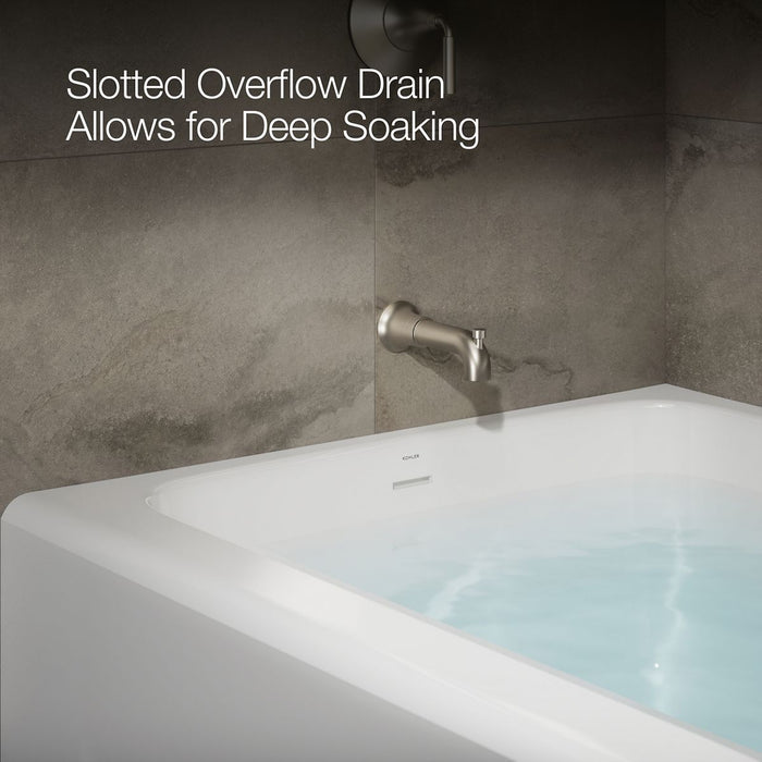KOHLER K-25833-LA Avec 60" x 42" alcove bath, left drain