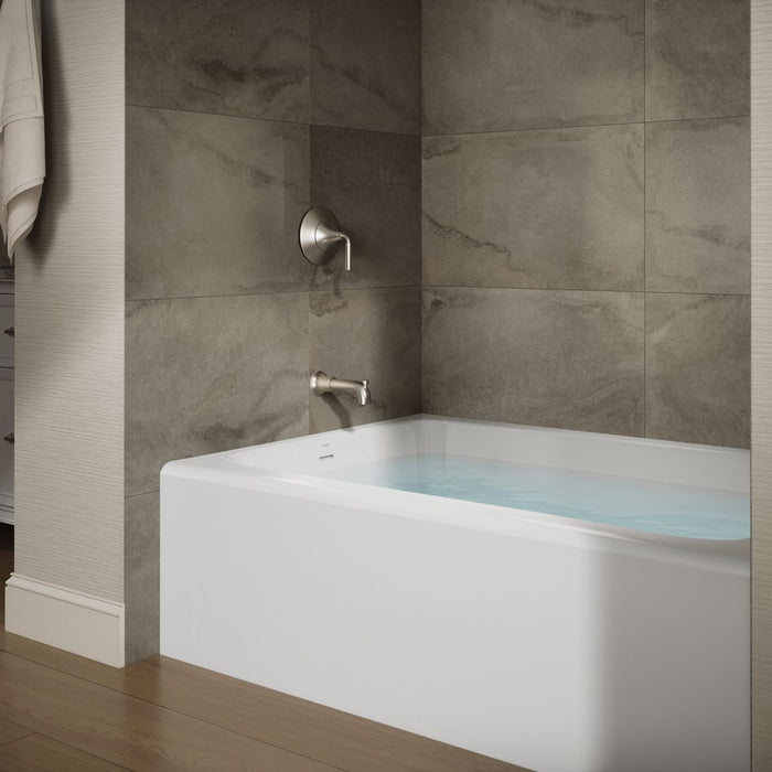 KOHLER K-25833-LA Avec 60" x 42" alcove bath, left drain