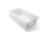 KOHLER K-25834-RA Avec 72" x 36" alcove bath, right drain