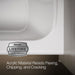 Kohler Avec 72" x 36" alcove bath, left drain
