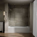 Kohler Avec 72" x 36" alcove bath, left drain