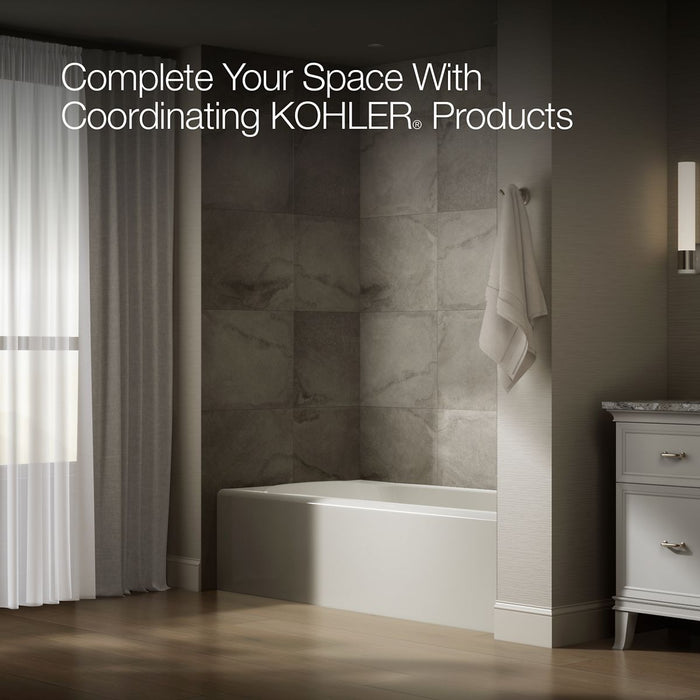 Kohler Avec 72" x 36" alcove bath, right drain